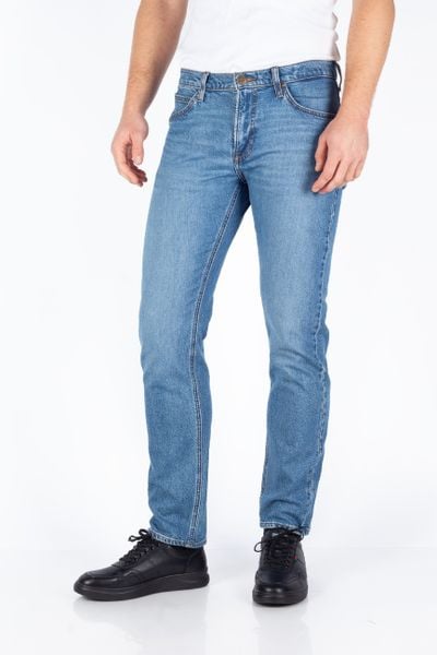 LEE MĘSKIE SPODNIE JEANSOWE LEE DAREN ZIP FLY WOODLAND 112356557. Spodnie materiałowe męskie Lee, bez wzorów, z jeansu. Za 219.99 zł.