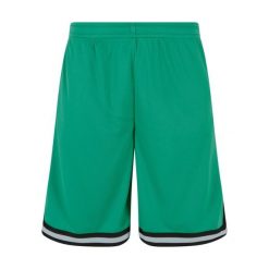 Szorty z dzianiny w paski Urban Classics. Czarne szorty męskie Urban Classics, na lato, bez wzorów, z dzianiny. Za 175.50 zł.