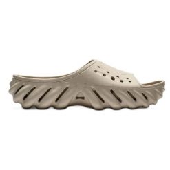 Klapki Crocs Echo Slide Elephant 208170-160 beżowy. Brązowe klapki i japonki męskie . Za 408.30 zł.