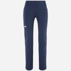Spodnie trekkingowe damskie Millet Trekker Stretch Pant Iii W. Niebieskie spodnie dresowe damskie Millet, na lato, m, bez wzorów. W wyprzedaży za 333.75 zł.