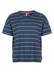 Roadsign Koszulka w kolorze granatowym rozmiar: M. Niebieskie bluzki damskie Roadsign, m, bez wzorów, z bawełny, bez kołnierzyka. Za 39.99 zł.