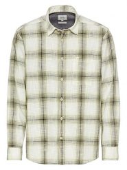 Camel Active Koszula - Regular fit - w kolorze beżowo-zielonym rozmiar: XL. Brązowe koszule męskie Camel Active, xl, bez wzorów, z bawełny, bez kołnierzyka, bez ramiączek. Za 139.87 zł.