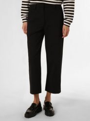 Marc O'Polo Spodnie Kobiety czarny, 40. Czarne spodnie materiałowe damskie Marc O´Polo, bez wzorów, z dżerseju, eleganckie. Za 619.95 zł.