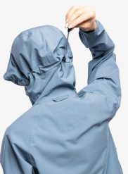 Kurtka przeciwdeszczowa damska Fjallraven Vardag Hydratic Anorak. Niebieskie kurtki przeciwdeszczowe damskie Fjällräven, na zimę, l, bez kaptura. Za 919.99 zł.