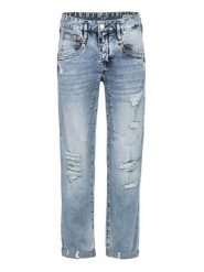 Herrlicher Dżinsy - Regular fit - w kolorze błękitnym rozmiar: W26. Niebieskie jeansy damskie Herrlicher, z podwyższonym stanem. Za 223.95 zł.