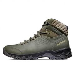 Buty trekkingowe męskie Mammut Mercury Iv Mid Gtx. Zielone buty trekkingowe męskie Mammut, z materiału, za kostkę, bez zapięcia, trekkingowe. Za 919.99 zł.