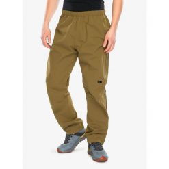 Spodnie z membraną męskie Outdoor Research Foray 3L Pants. Zielone spodnie materiałowe męskie OUTDOOR RESEARCH, bez wzorów. Za 728.99 zł.