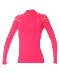 Termoaktywna damska bluza narciarska Brubeck Thermo. Czerwone bluzy z kapturem damskie Brubeck, na zimę, s, z dzianiny. Za 189.99 zł.