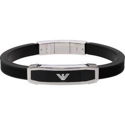 Emporio Armani - Bransoletka. Szare biżuteria dla mężczyzn Emporio Armani, metalowe. Za 649.90 zł.