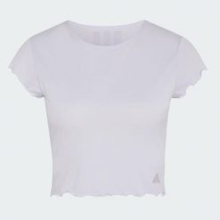 Koszulka Motion. Żółte bluzki sportowe damskie Adidas, xs, bez wzorów, z dzianiny, bez ramiączek. Za 199.00 zł.