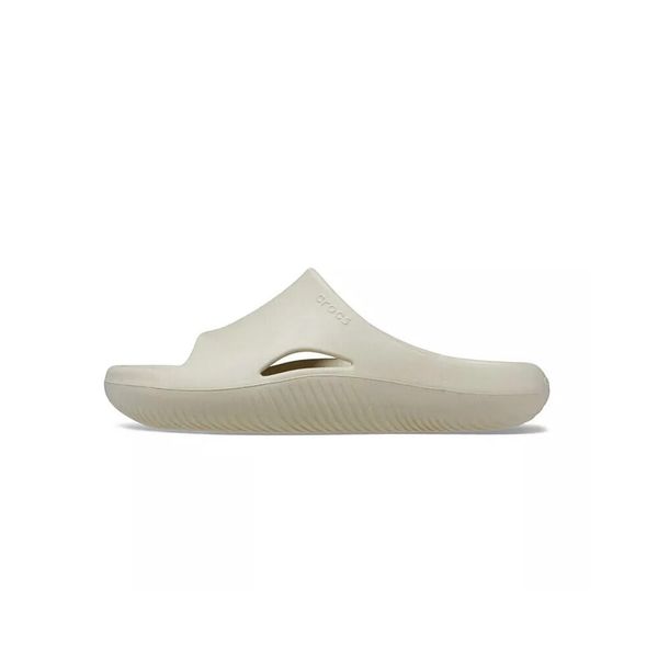 Klapki męskie Crocs Mellow Recovery Slide. Brązowe klapki i japonki męskie Crocs, z materiału. Za 279.00 zł.