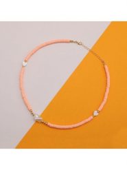 Heliophilia Naszyjnik z elementami ozdobnymi - dł. 42 cm rozmiar: onesize. Żółte naszyjniki damskie Heliophilia, metalowe. Za 34.99 zł.