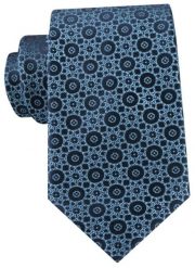 Męski Krawat - Ciemnoniebieski w Grochy - Angelo di Monti. Niebieskie krawaty i muchy męskie Angelo di Monti, bez wzorów, z tkaniny, eleganckie. Za 49.99 zł.