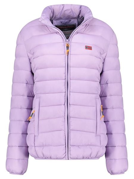 Geographical Norway Kurtka pikowana "Atikolor" w kolorze fioletowym rozmiar: XXL. Różowe kurtki damskie Geographical Norway, xxl, bez wzorów, bez kaptura. Za 118.28 zł.