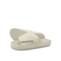 Klapki basenowe damskie Flip Flop Slide Velcro. Brązowe klapki damskie Flip Flop, bez wzorów, bez obcasa. Za 137.00 zł.