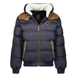 Kurtka turystyczna męska Canadian Peak Baril. Niebieskie kurtki męskie Canadian Peak, na zimę, m, bez wzorów, z poliesteru, sportowe, bez kaptura. Za 436.70 zł.