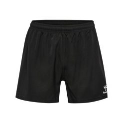 Szorty Hummel Woven. Czarne szorty damskie HUMMEL, bez wzorów, sportowe. Za 139.00 zł.