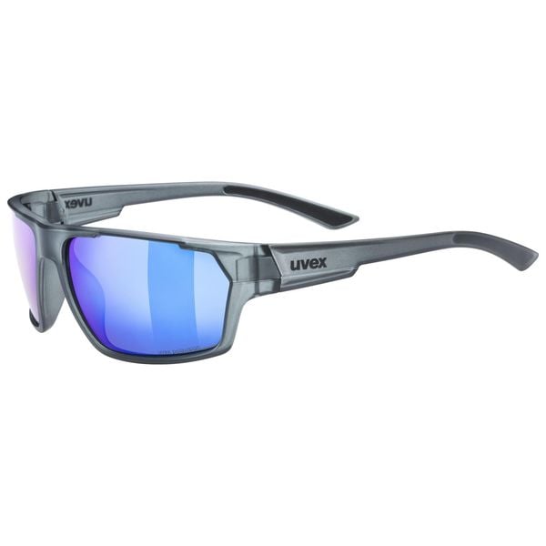 Okulary sportowe Uvex Sportstyle 233 P. Fioletowe okulary przeciwsłoneczne męskie Uvex. Za 163.25 zł.