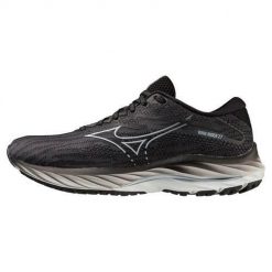 Buty do biegania damskie Mizuno Wave Rider 27 W. Czarne obuwie do biegania damskie Mizuno, mizuno wave. Za 641.00 zł.