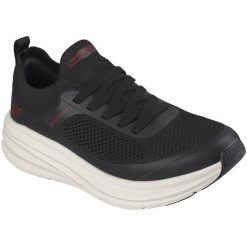 Buty sportowe męskie Skechers Bobs Skillz Fully Vital. Czarne buty fitness męskie Skechers, bez zapięcia, na fitness i siłownię. Za 490.00 zł.