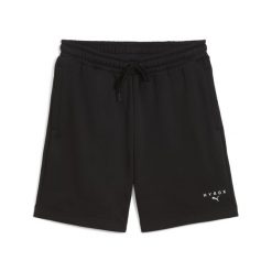 Męskie szorty dresowe PUMA × HYROX PUMA Black. Czarne szorty męskie Puma, z dresówki, bez kołnierzyka. Za 279.00 zł.