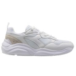 Buty unisex Diadora Whizz Run sportowe sneakersy białe. Białe buty sportowe na co dzień damskie Diadora, bez zapięcia. W wyprzedaży za 280.00 zł.