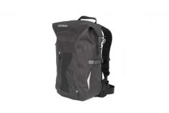 Wodoodporny plecak rowerowy Ortlieb Packman Pro2 Czarny. Czarne plecaki damskie Ortlieb, bez wzorów, z materiału. Za 649.90 zł.