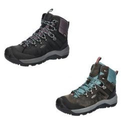 Buty trekkingowe damskie KEEN Revel IV Mid Polar. Niebieskie obuwie trekkingowe damskie Keen, na zimę. Za 519.00 zł.