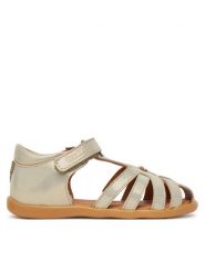 Froddo Sandały Daisy G2150201-2 S Złoty. Żółte sandały dziewczęce Froddo, ze skóry, bez zapięcia. Za 239.99 zł.
