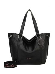 Fritzi aus Preußen Shopper bag w kolorze czarnym - 54 x 33,5 x 12,5 cm rozmiar: onesize. Czarne shopper bag damskie Fritzi aus Preußen, bez wzorów, z materiału, na ramię, bez dodatków. Za 214.45 zł.