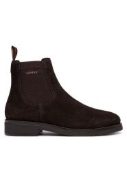 Gant Sztyblety 33653493 Brązowy ciemny. Brązowe sztyblety męskie Gant, ze skóry, bez zapięcia. Za 769.99 zł.
