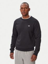 Adidas Bluza Trefoil Essentials KR3462 Czarny Regular Fit. Czarne bluzy bez kaptura męskie Adidas, m, z bawełny. Za 197.99 zł.