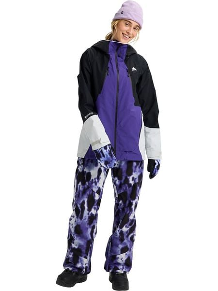 Burton Kurtka narciarska "Reserve GORE-TEX 2L" w kolorze fioletowo-czarno-białym rozmiar: M. Białe kurtki narciarskie i snowboardowe damskie Burton, l, bez wzorów, z gore-texu, bez kaptura, narciarskie, gore-tex. Za 1,289.95 zł.