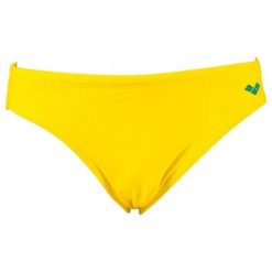 Kąpielówki męskie slipy kąpielowe na basen plażę Arena Santamarias. Żółte kąpielówki męskie Arena, m, bez wzorów, do pływania. Za 49.99 zł.