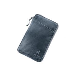 Portfel turystyczny Deuter Travel Wallet - blk. Czarne portfele damskie Deuter, bez wzorów. Za 159.99 zł.