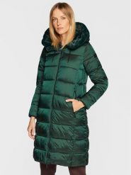 CMP Płaszcz zimowy 32K3086F Zielony Regular Fit. Zielone płaszcze damskie CMP, na zimę, bez wzorów, z syntetyku. Za 539.99 zł.