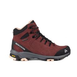 Buty trekkingowe damskie BETTE MID stx. Brązowe obuwie trekkingowe damskie Bergson. W wyprzedaży za 439.00 zł.