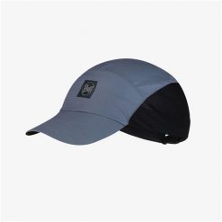 Czapka z daszkiem BUFF SPEED CAP SOLID. Niebieskie czapki męskie Buff, bez wzorów, sportowe. W wyprzedaży za 104.93 zł.