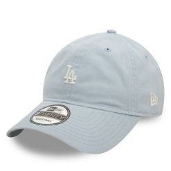 Czapka z daszkiem New Era. Niebieskie czapki z daszkiem damskie New Era, bez wzorów. Za 89.99 zł.