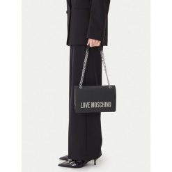 Torebka LOVE MOSCHINO. Czarne torebki klasyczne damskie Love Moschino, bez wzorów, bez dodatków. Za 519.99 zł.