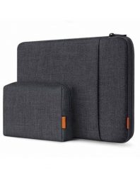 Inateck LB01006 38,1 cm (15") Etui kieszeniowe Czarny, Szary. Czarne walizki no name, bez wzorów. Za 155.99 zł.