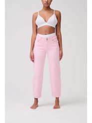 ITEM m6 Dżinsy - Comfort fit - w kolorze jasnoróżowym rozmiar: 36. Różowe jeansy damskie ITEM m6, z podwyższonym stanem. Za 263.53 zł.