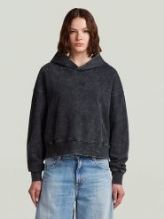 G-Star Bluza w kolorze czarnym rozmiar: XS. Czarne bluzy z kapturem damskie G-Star, xs, z bawełny. Za 214.45 zł.