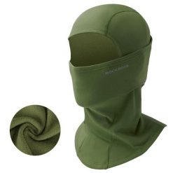 Kominiarka outdoorowa wiatroszczelna komin. Zielone szaliki i kominy damskie ROCKBROS, na jesień, bez wzorów, z elastanu. Za 55.60 zł.