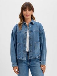 Noisy May kurtka dżinsowa Kobiety Jeansy niebieski, XS. Niebieskie kurtki damskie Noisy may, l, bez wzorów, z jeansu, bez kaptura. Za 279.95 zł.