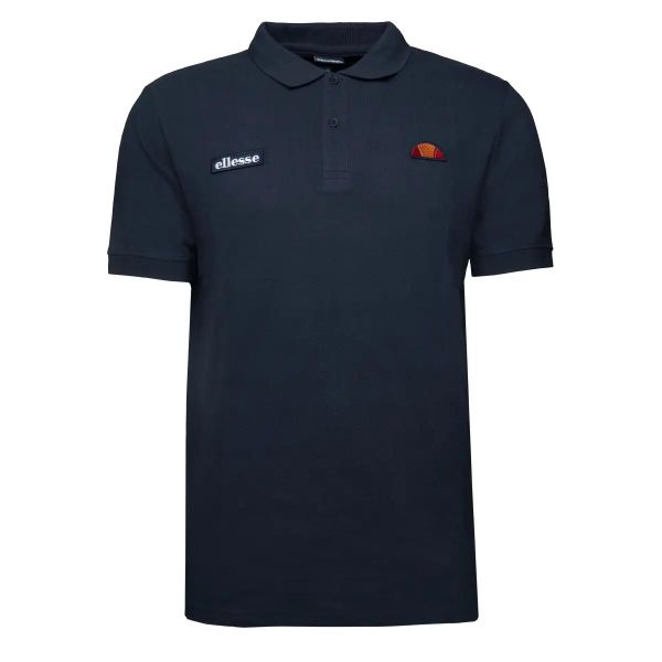 KOSZULKA MĘSKA ELLESSE POLO. Niebieskie koszulki polo męskie Ellesse, m, bez wzorów, z bawełny, bez ramiączek. Za 163.96 zł.