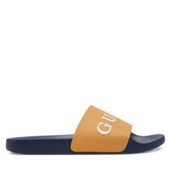 Klapki Guess. Brązowe klapki i japonki męskie Guess. Za 119.99 zł.