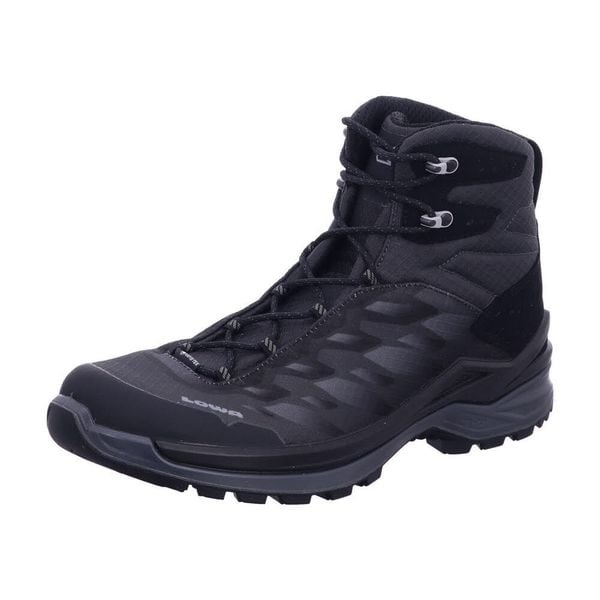 Buty trekkingowe męskie Lowa Ferrox Mid Gtx. Szare buty trekkingowe męskie Lowa, na jesień, z materiału, bez zapięcia. Za 831.00 zł.