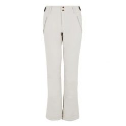 Spodnie narciarskie dla kobiet Protest Lole Softshell. Białe spodnie materiałowe damskie Protest, bez wzorów, z softshellu, sportowe. W wyprzedaży za 456.50 zł.
