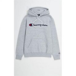 Bluza sportowa męska Champion Big Logo Print. Szare bluzy sportowe męskie CHAMPION, bez wzorów, sportowe, bez kołnierzyka, bez ramiączek. Za 414.00 zł.